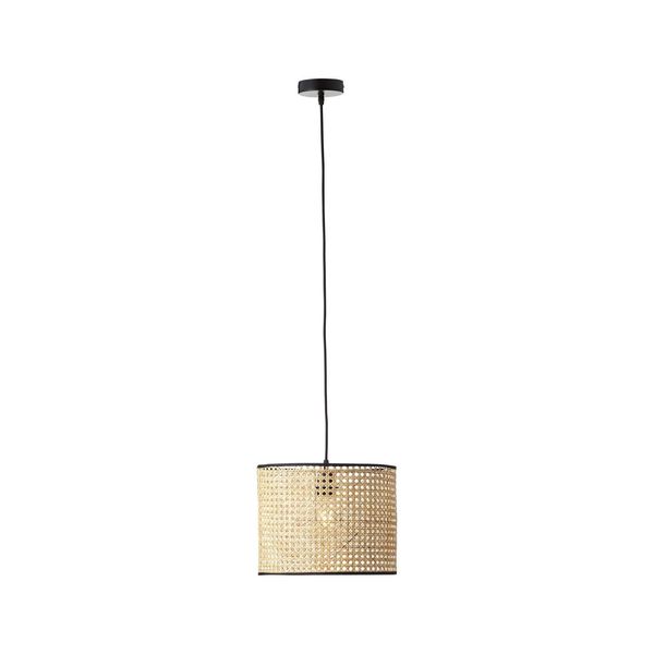 Brilliant Lampe Wiley Pendelleuchte 30Cm Rattan 1X A60, E27, 60W, Geeignet FüR Normallampen (Nicht Enthalten) Kabel KüRzbar-image