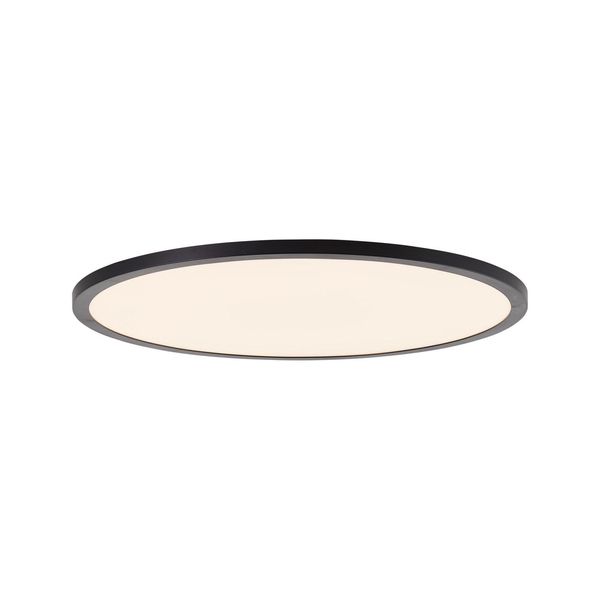 Brilliant Lampe, Tuco Led Deckenaufbau-Paneel 50Cm Schwarz/Weiß, 1X Led Integriert, 38W Led Integriert, (4000Lm, 3000-6500K), Mit Fernbedienung Dimmbar-image