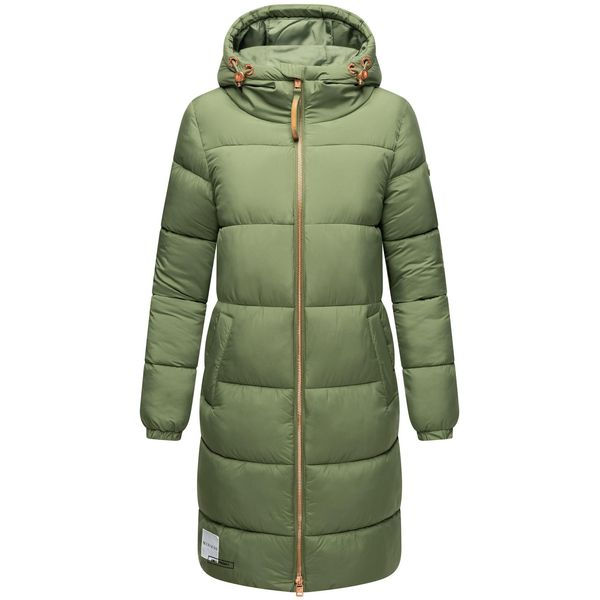 Marikoo Damen Winter Steppmantel Stepp Jacke Mantel Parka Warm Mit Kapuze Nomadiaa-image