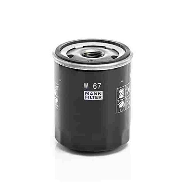 MANN-FILTER Filtro Olio Articolo: W 67-image