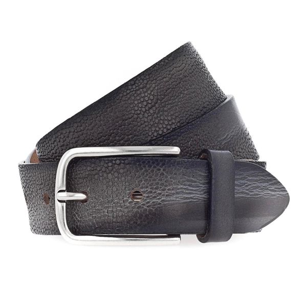 Vanzetti Pelle Cintura Genuine Beauty 35Mm Full Leather Belt W115 Steel Grey Grigio-image