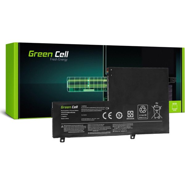 Batteria Green Cell L14M3P21 Per Lenovo Yoga 500-14IBD 500-14ISK 500-15IBD 500-15ISK-image