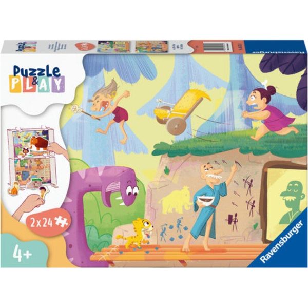 Puzzle&Play Ravensburger: Eroe 2X24 Pezzi-image