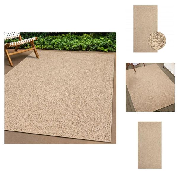 Vidaxl Tappeto 80X150 Cm Effetto Juta Per Interni Ed Esterni - Tappeti-image
