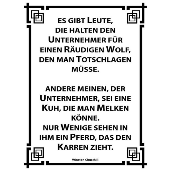 Vianmo Insegna In Legno 40X30 Cm Leute, Die Halten Unternehmer-image