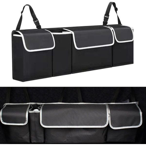 Borsa Bagagliaio Auto Stoccaggio Auto Sedile Posteriore Accessori Borsa Organizzatore Appeso-image