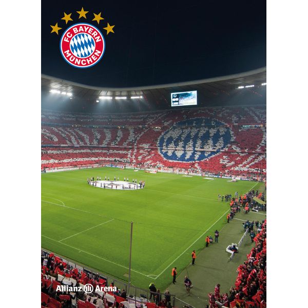 Fc Bayern Monaco Coperta Allianz Arena 150X200 Cm-image