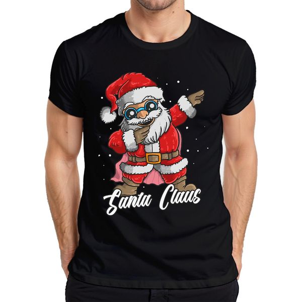 Maglietta Da Uomo Dabbing Santa Claus - Regalo Di Natale, Nero, Xxl-image