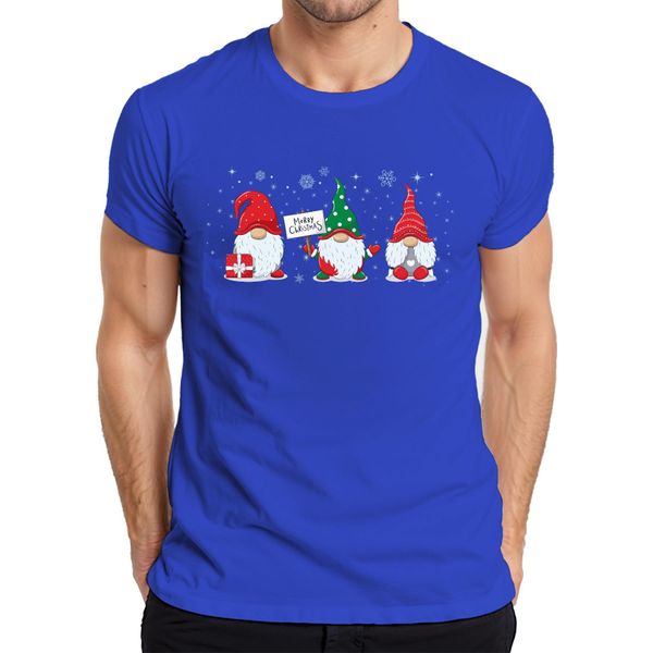Buon Natale Gnomo Elfi Gnomi - Regalo Di Natale Maglietta Da Uomo Di Natale, Blu, L-image
