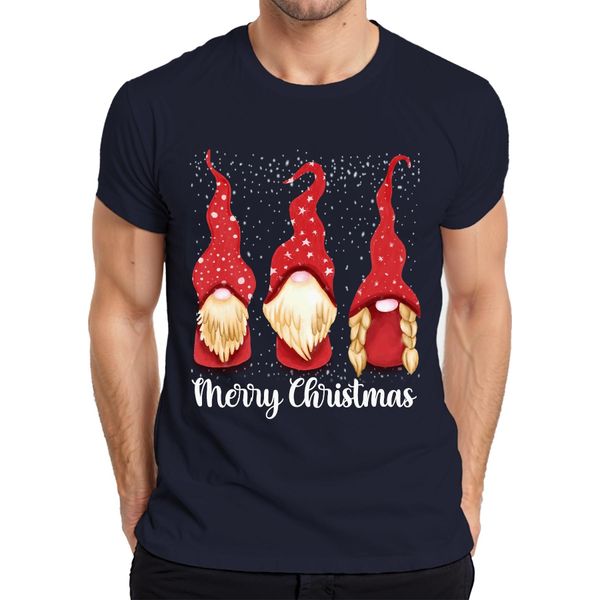 Maglietta Da Uomo Merry Christmas Swedish Christmas - Gnome Christmas Gift, Navy, Xxl-image