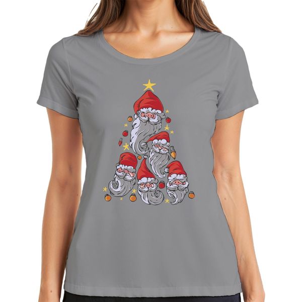 Gnomo Albero Di Natale Elfi Svezia Gnomi - Regalo Di Natale Maglietta Da Donna Di Natale, Grigio, Xxl-image