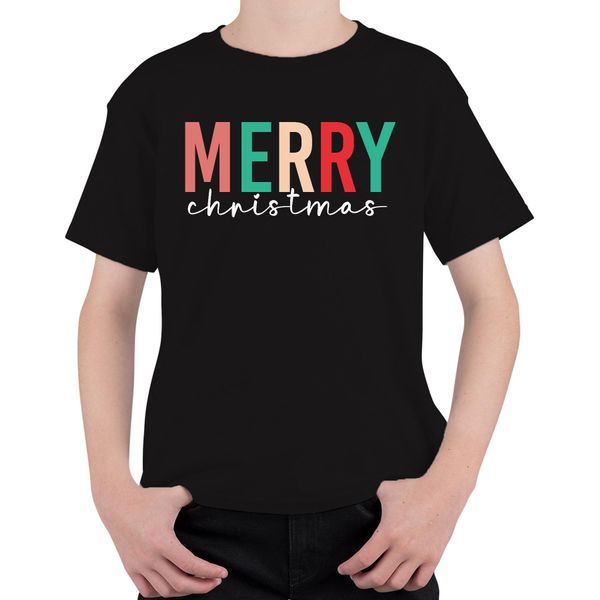 Detto Buon Natale - Regalo Di Natale Maglietta Unisex Per Bambini, Nero, 116-image