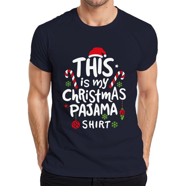 Questa è La Mia Camicia Pigiama Di Natale - Weihnachten Xmas Christmas Herren T-Shirt, Navy, 3XL-image