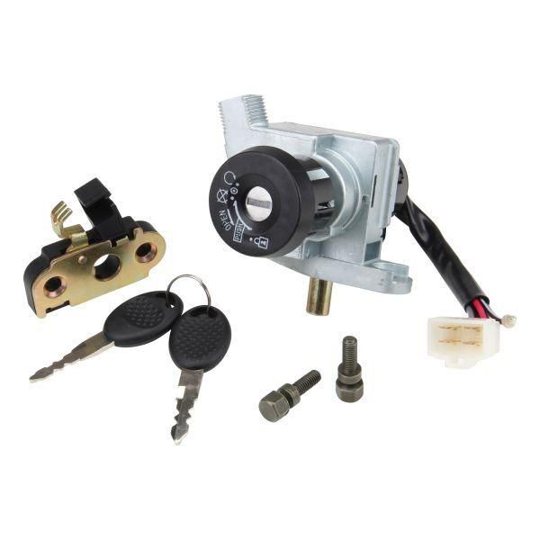 Set Blocco Accensione Per Mbk 50 Ovetto E Yamaha 50 Ynr Neo-image
