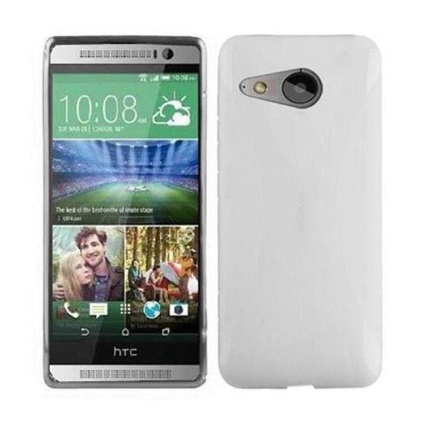 Cadorabo Custodia Per Telefono Cellulare Per Htc One M8 Mini In Bianco Cover Tpu Silicone Back Cover Case-image