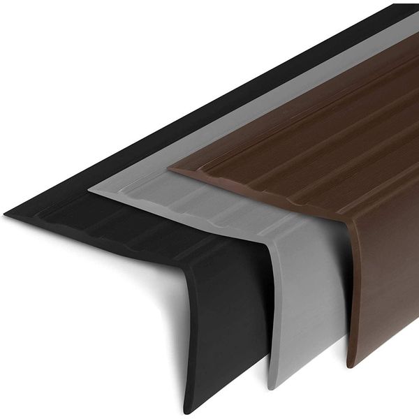 Profilo Paragradino Toronto Profilo Paragradino In Pvc A L 40X25 Mm Grigio Lunghezza: 100 Cm-image
