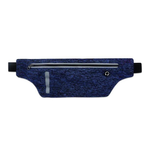 Cadorabo Sport Bum Bag Per Telefoni Cellulari Da 4,7 A 6,0 Pollici In Blu Marsupio Cintura Borsa Per Telefoni Cellulari-image