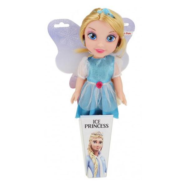 Bambola Principessa Del Regno Di Ghiaccio 31 Cm In Plastica Con Cono-image
