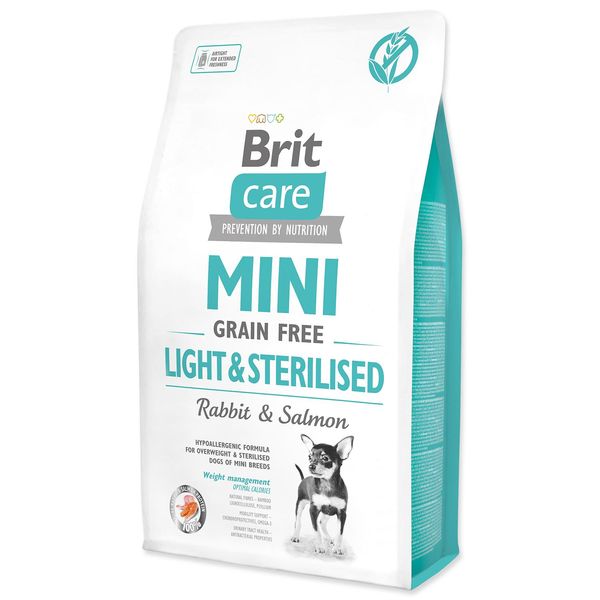 Brit 2Kg Grainfree Light & Sterilised Rabbit & Salmon-image