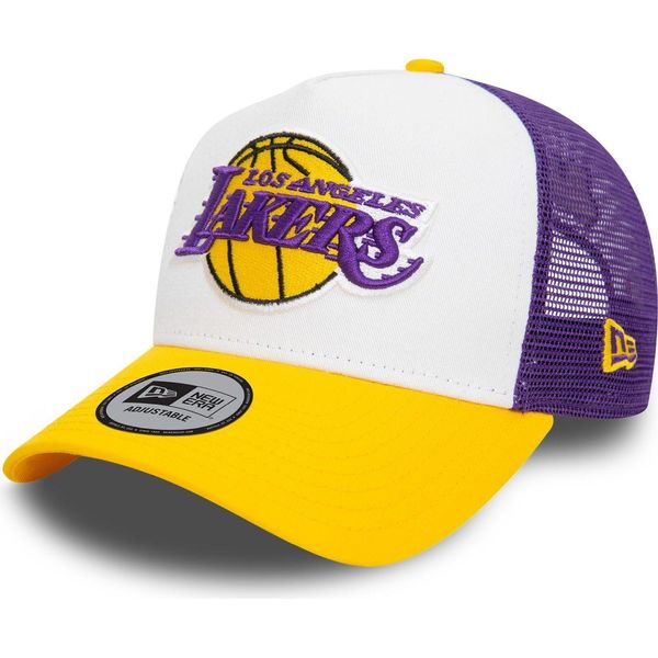 Cappello Trucker A Rete Regolabile New Era - Nba Los Angeles Lakers-image