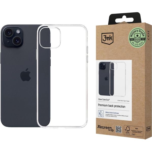 Apple Iphone 14 Plus - Custodia Trasparente 3Mk Eco Grs Cu 1304127-image