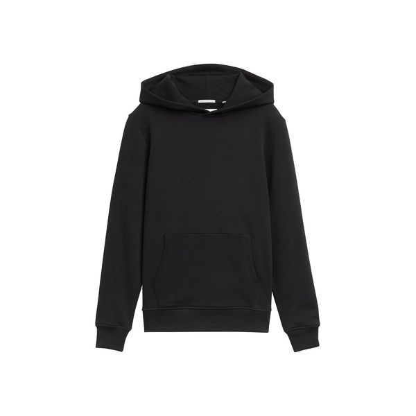 Tom Tailor Jungen Hoodie Sweatshirt Mit RüCkenprint, Schwarz, Uni, Gr. 128-image