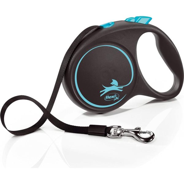 Flexi Black Design Gurt 5 M Blau-image