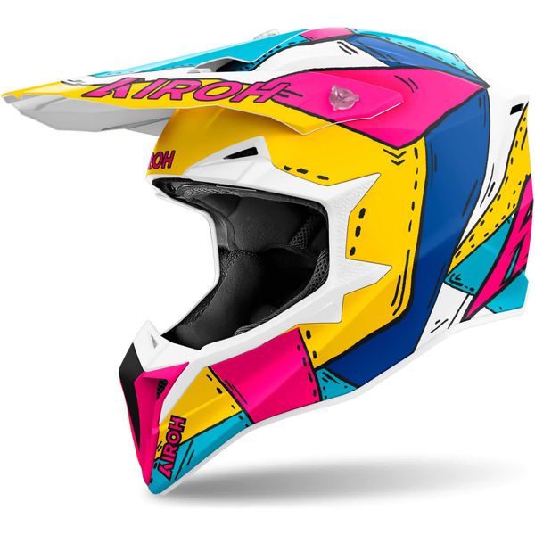 Casco Da Motocross Airoh Wraaap Paint Opaque Taglia Xxs-image