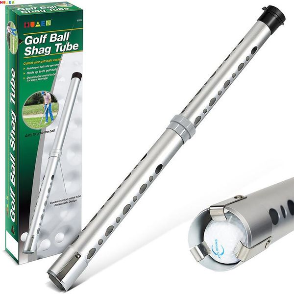 Inf Strumento Di Recupero Delle Palline Da Golf, Raccoglitore Di Palline Telescopico In Alluminio Leggero Bianco-image