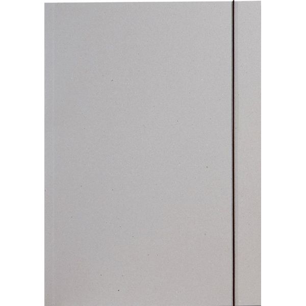 Cartella Da Disegno Folia, In Cartone Grigio, Din A3, Con Elastico-image
