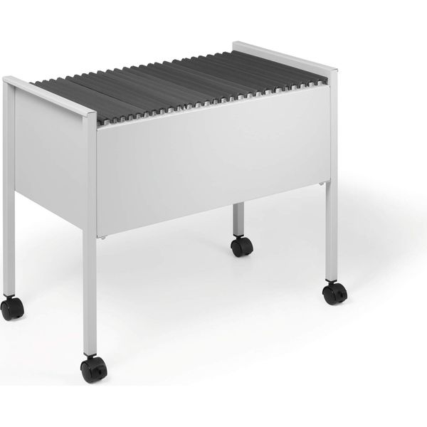 Durable Carrello Per Cartelle Sospese Economy 80 A4, Grigio, 309510-image