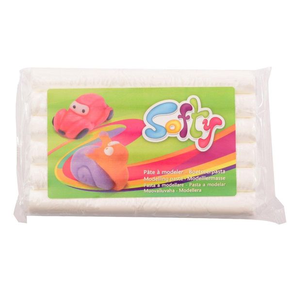 Avenue Mandarine SO0870500010C Avenue Mandarine Knete Softy Weiß, 0,5 Kg-image