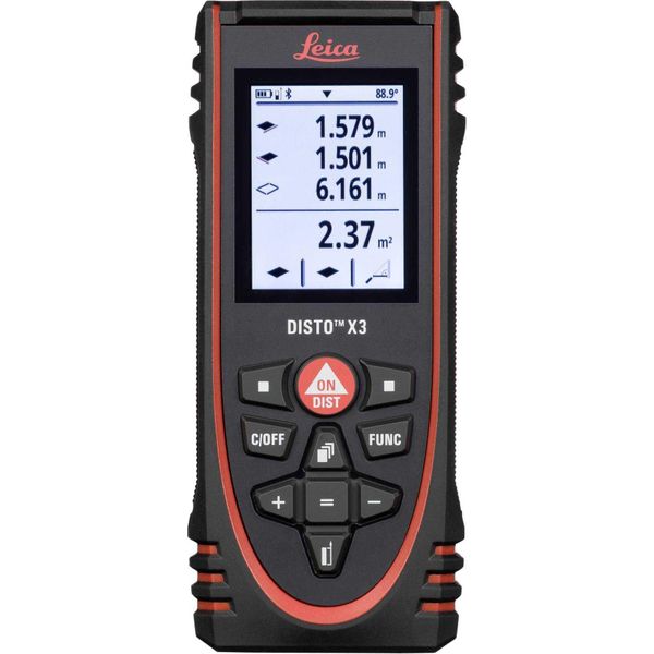 Leica Disto X3 - Laser-Entfernungsmesser - 150 M (850833)-image