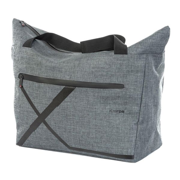 Knirps Borsa Shopper Borsa A Tracolla Shopper Bag Dark Grey Grigio Nero-image