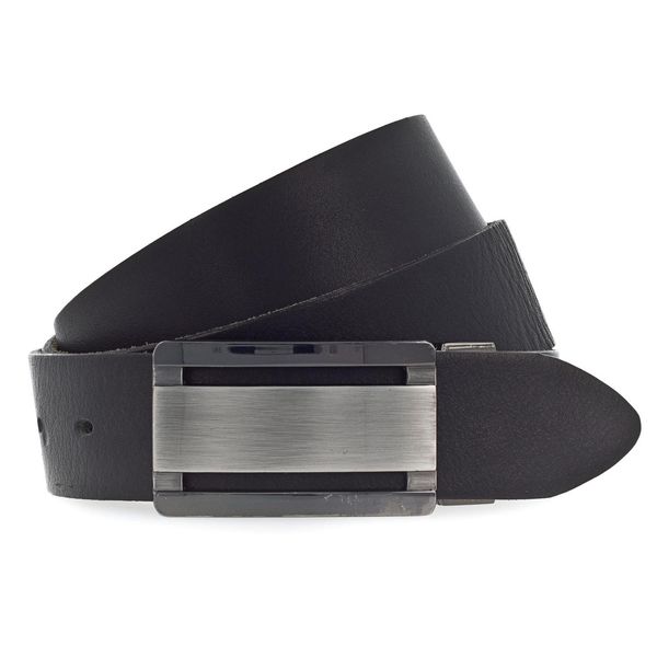 Vanzetti Pelle Cintura Classics 35Mm Full Leather Belt W80 Black Nero-image