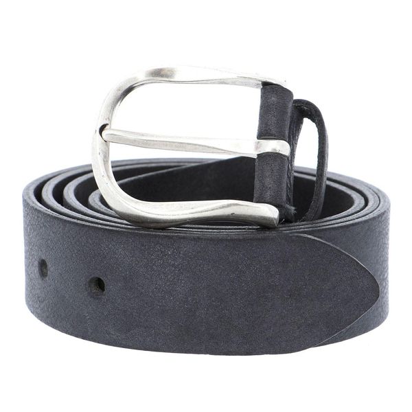 Vanzetti Pelle Cintura Genuine Beauty 35Mm Full Leather Belt W75 Black Nero-image