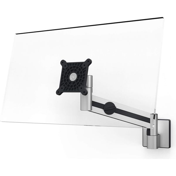 Durable Braccio Porta Monitor Pro Con Braccio Estensibile Per 1 Monitor Da Parete, Argento, 509023-image