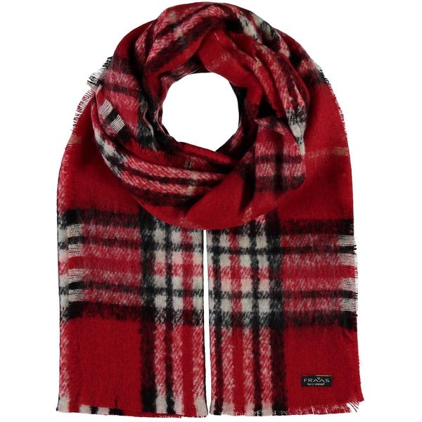 Fraas Sciarpa Cashmink® Stole With Fraas Pattern Red Rosso Multicolore-image