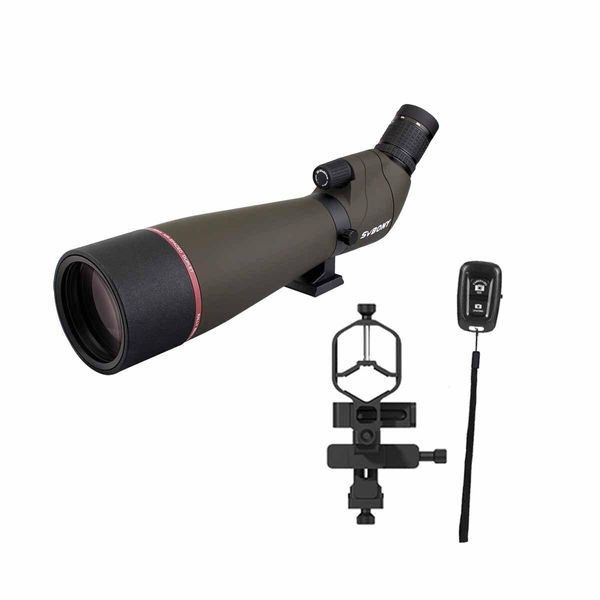 Svbony SV13 SV13 20-60X80 Cannocchiale Con Treppiede, Impermeabile Hd, Con Custodia, Fmc Optics Porro Prism, Cannocchiale Per Il Tiro Sportivo-image