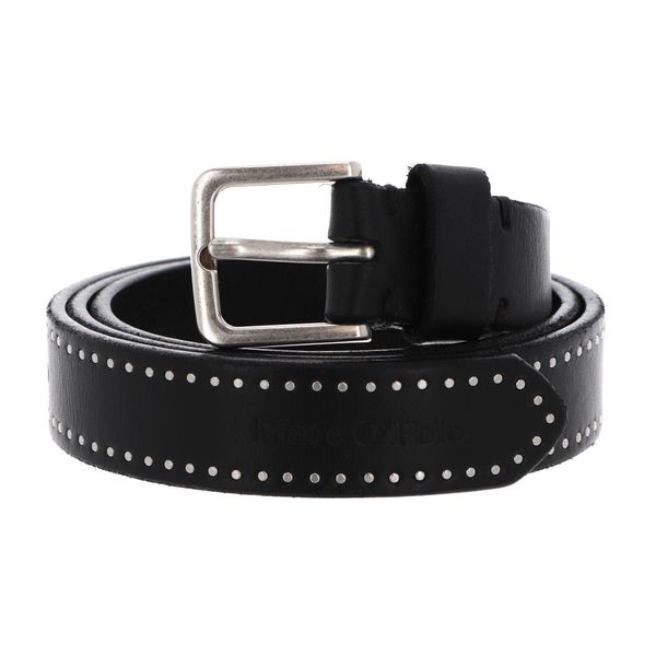 Marc O'polo Pelle Cintura Elea-Rivet Belt Ladies W100 Black Nero-image