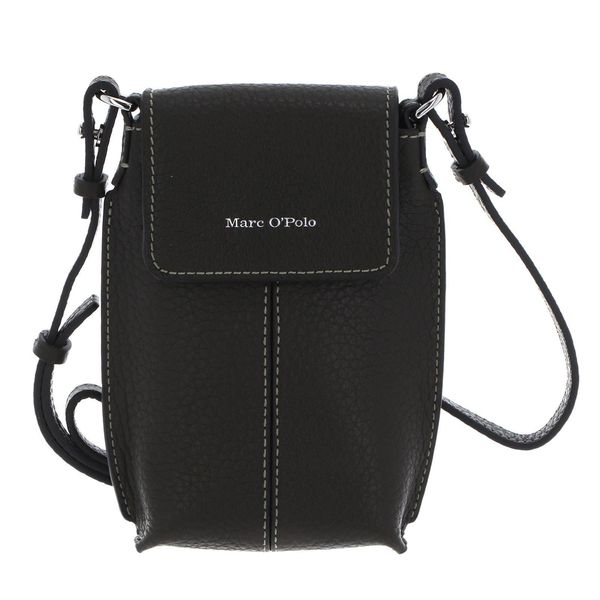 Marc O'polo Pelle Borsa Per Cellulare Bianca Cellphone Bag Olive Drab Verde-image