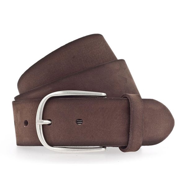 Vanzetti Pelle Cintura Denim Love 40Mm Full Leather Belt W90 Dark Brown Marrone Scuro-image