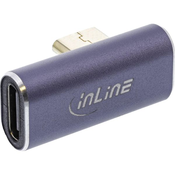 Adattatore Inline® USB4, Spina/Presa USB-C Verticale Angolata A Destra/Sinistra-image