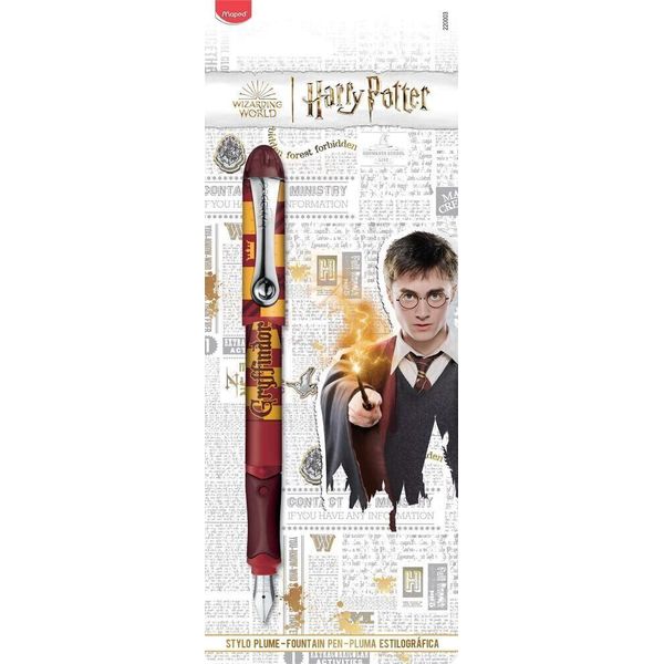 Maped 220003 Maped Harry Potter PatronenfüLler Rot-Gelb M (Mittel)-image