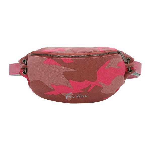 Fritzi Aus PreußEn Borsa A Tracolla Borsa A Tracolla Joshi04 Canvas Crossbody Bag Camo Pinky Rosa-image