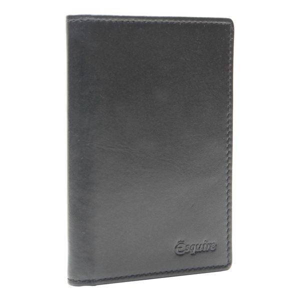 Esquire Caso Di Identificazione New Silk Passport Card Holder Black Nero-image