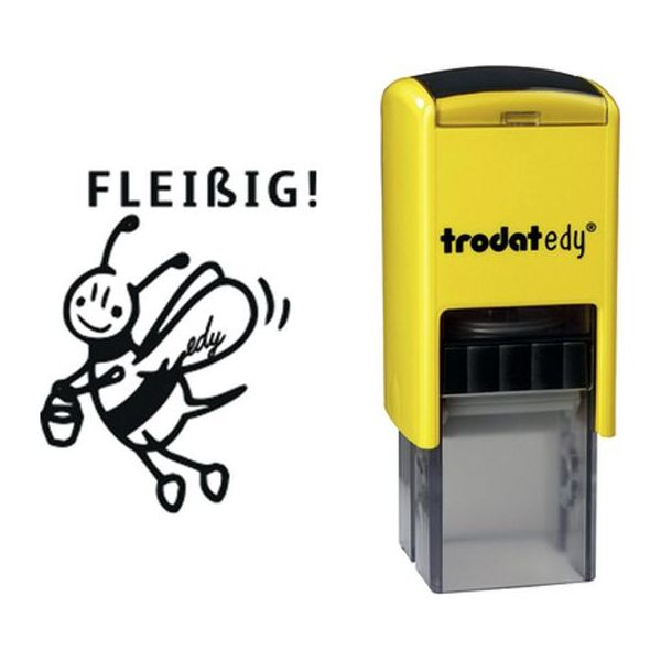 Trodat 163242 Trodat Timbro Motivazionale Edy "Bee"", Giallo"-image