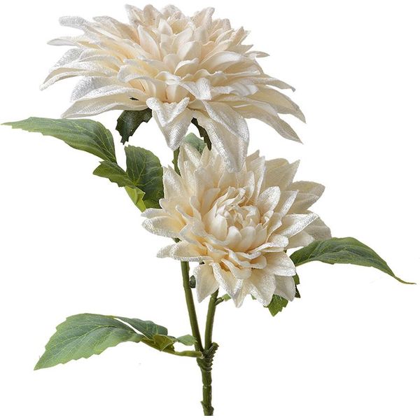 Fiore Artificiale Clayre & Eef 62 Cm In Plastica Bianca-image