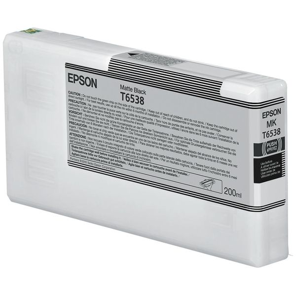 Epson Tanica Nero-Matte - Inchiostro A Base Di Pigmento - 200 Ml - 1 Pz-image
