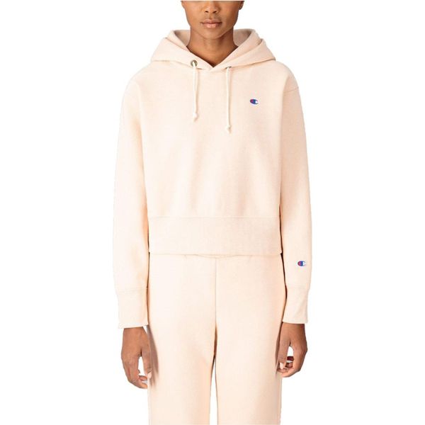 Champion Felpe Wmns Reverse Weave Cropped Hoodie, 114613PS103SPV, Taglia: 158-image
